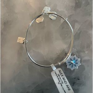 Alex and Ani Lilly bracelet.